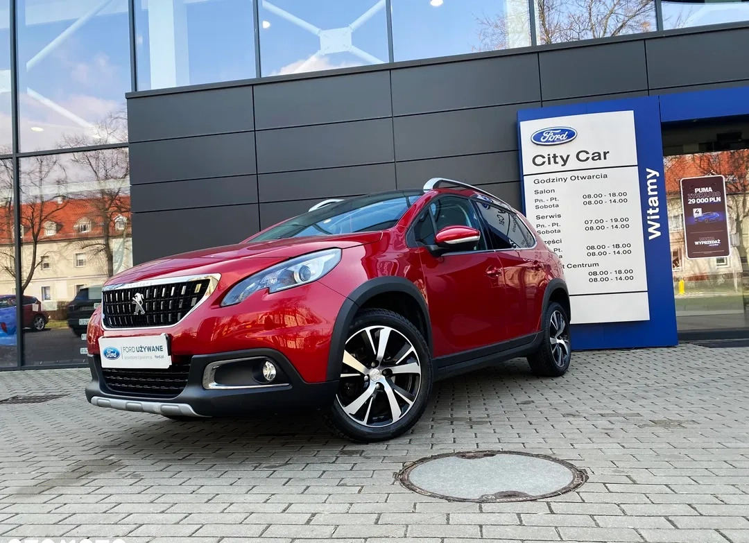 Peugeot 2008 cena 55900 przebieg: 70747, rok produkcji 2017 z Gliwice małe 781